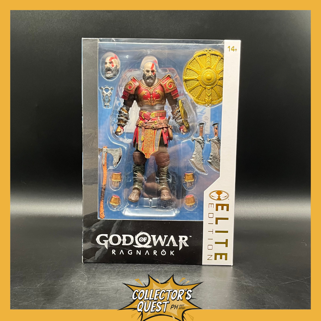 (IN STOCK) Mcfarlane Toys Elite Edition God of War #14 Kratos with Ares Armor Action Figure