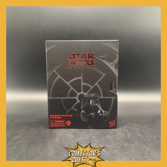 (IN STOCK) STAR WARS The Black Series Emperor Palpatine & Throne Return of The Jedi Action Figure