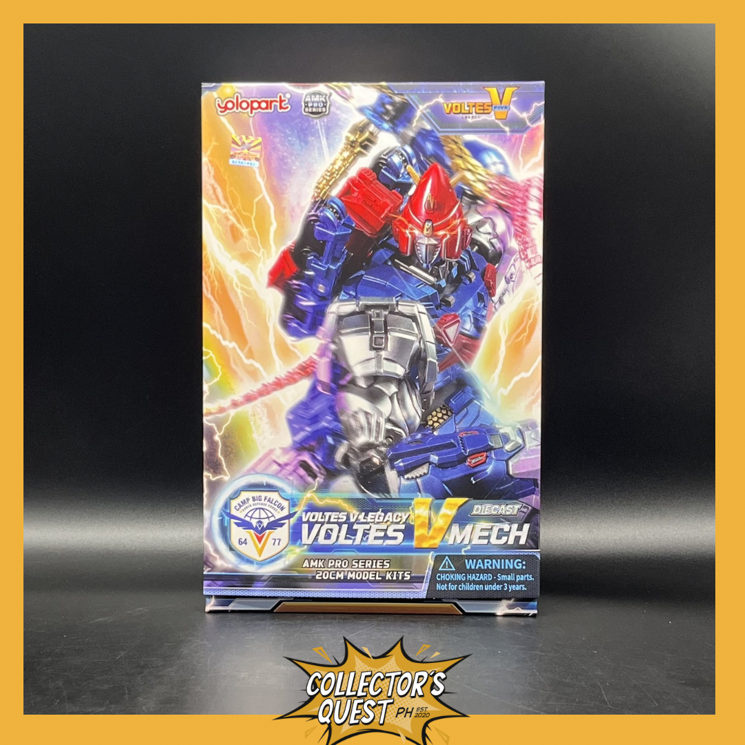 (IN STOCK) YOLOPARK AMK PRO Series Voltes V Legacy Mech 20cm Model Kit