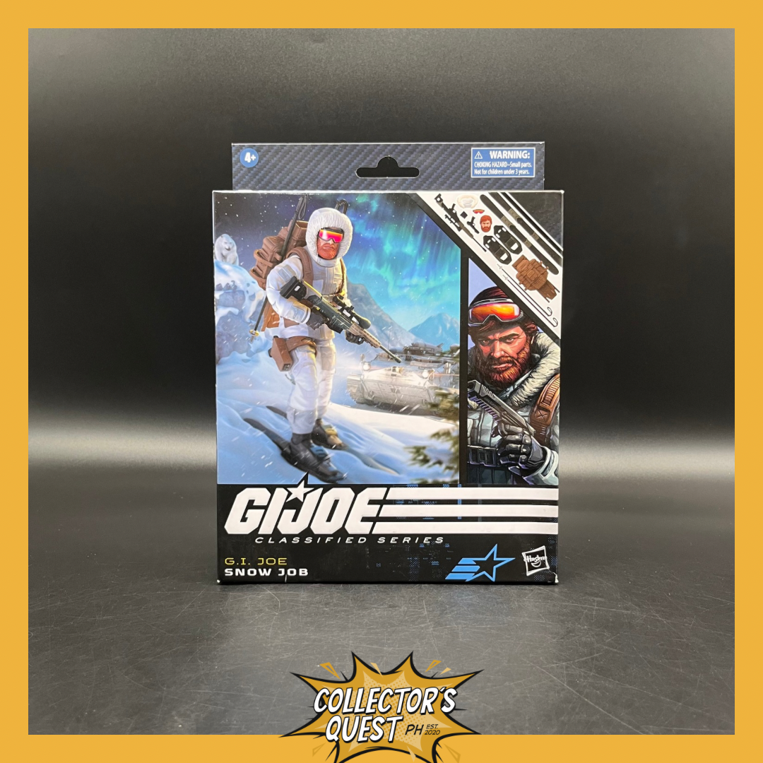 (IN STOCK) GI Joe Classified Series Snow Job Action Figure
