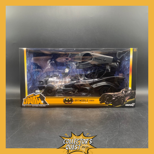 (IN STOCK) Super 7 Batman 1989 Cyborg Batmobile Full Color Set