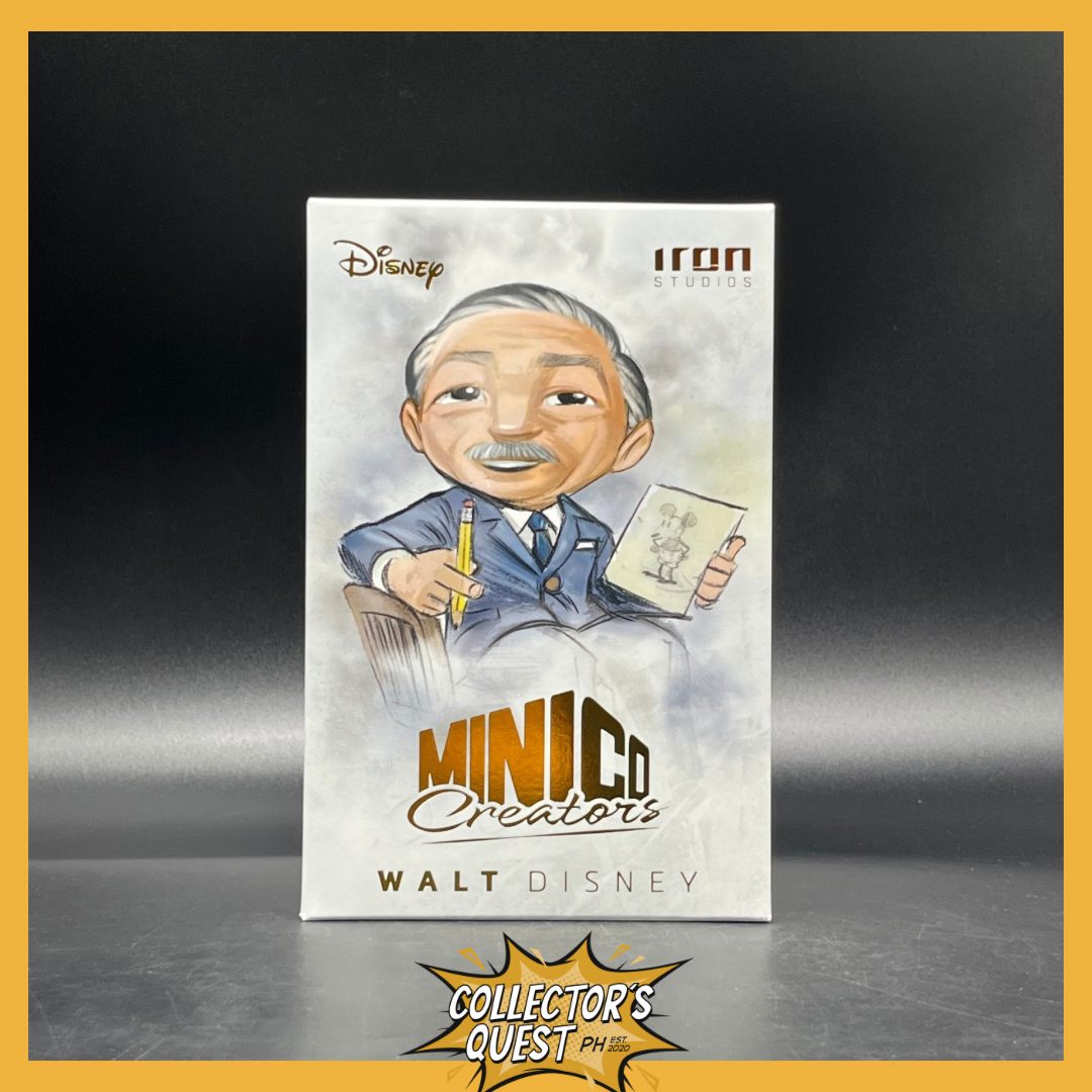 (IN STOCK) Iron Studios MINICO Walt Disney & Mickey Mouse Vinyl Figure