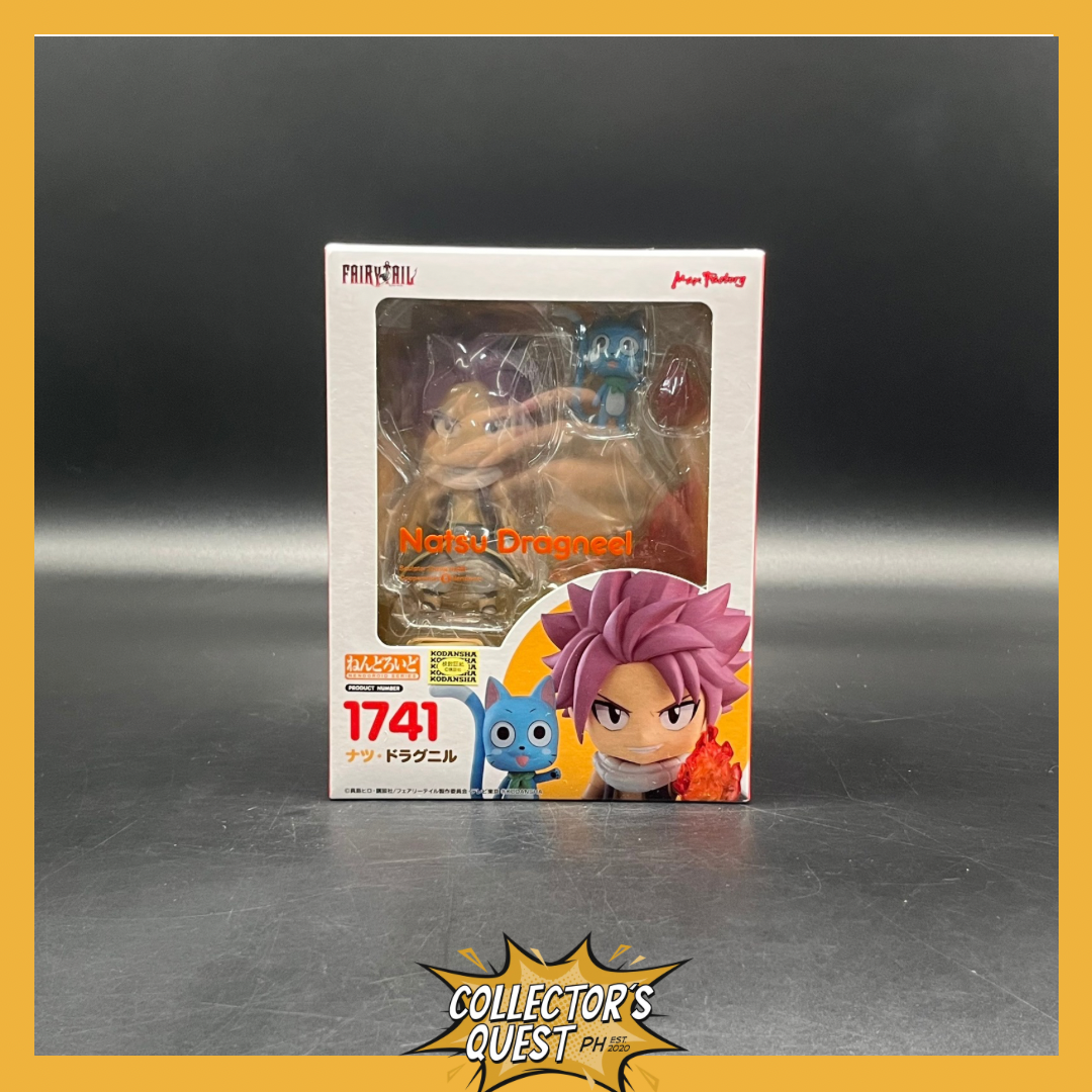 (IN STOCK) Max Factory Nendoroid Fairytail  1741 Natsu Dragneel Action Figure