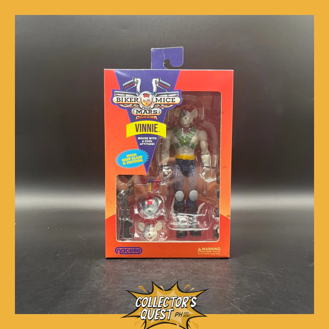 (IN STOCK) Nacelle Biker Mice From Mars 7in Vinnie Action Figure