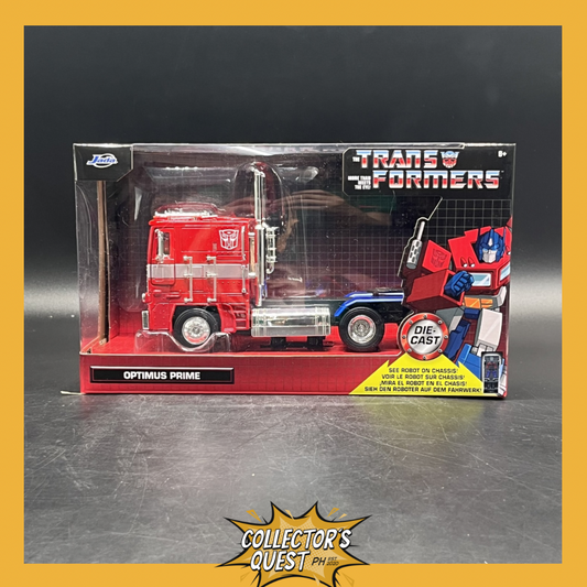 (IN STOCK) 99524 Jada Toys Transformers G1 Optimus Prime 1:24 Scale Die-Cast Vehicle