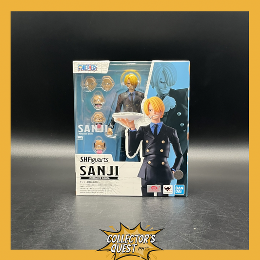 (IN STOCK) Bandai SHFiguarts One Piece Sanji Romance Dawn Action Figure
