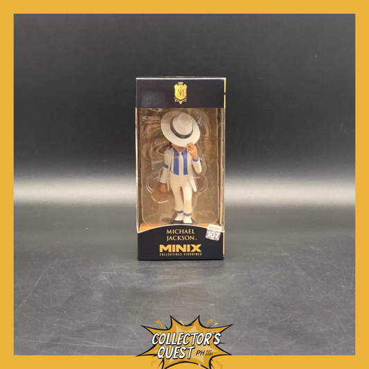 (IN STOCK) MINIX Collectible #107 Michael Jackson White Suit (Smooth Criminal) Figurine