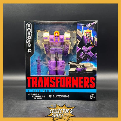 (IN STOCK) Transformers Studio Series The Movie 1986 Blitzwing Action Figure