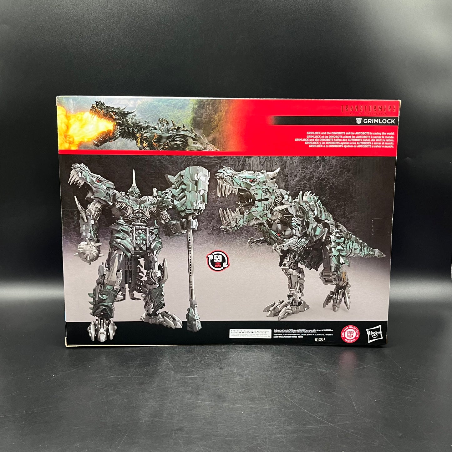 (IN STOCK) Transformers Studio Series Age of Extinction Titan Class Grimlock Action Figure