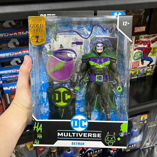DC Multiverse Batman White Knight Jokerized Action Figure