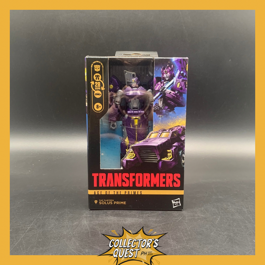 (IN STOCK) Transformers Studio Series Age of the Primes Deluxe Class Solus Prime Action Figure