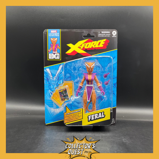 (IN STOCK) Marvel Legends Mini Comics Wave Feral (X-Force) Action Figure