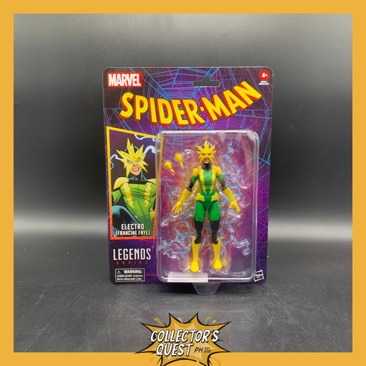 (IN STOCK) Marvel Legends Retro Carded Electro (Francine Frye) Action Figure