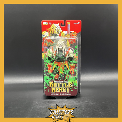 (IN STOCK) SUPER7 Invincible Universe Deluxe Battle Beast (Blood of Emsiu) Action Figure