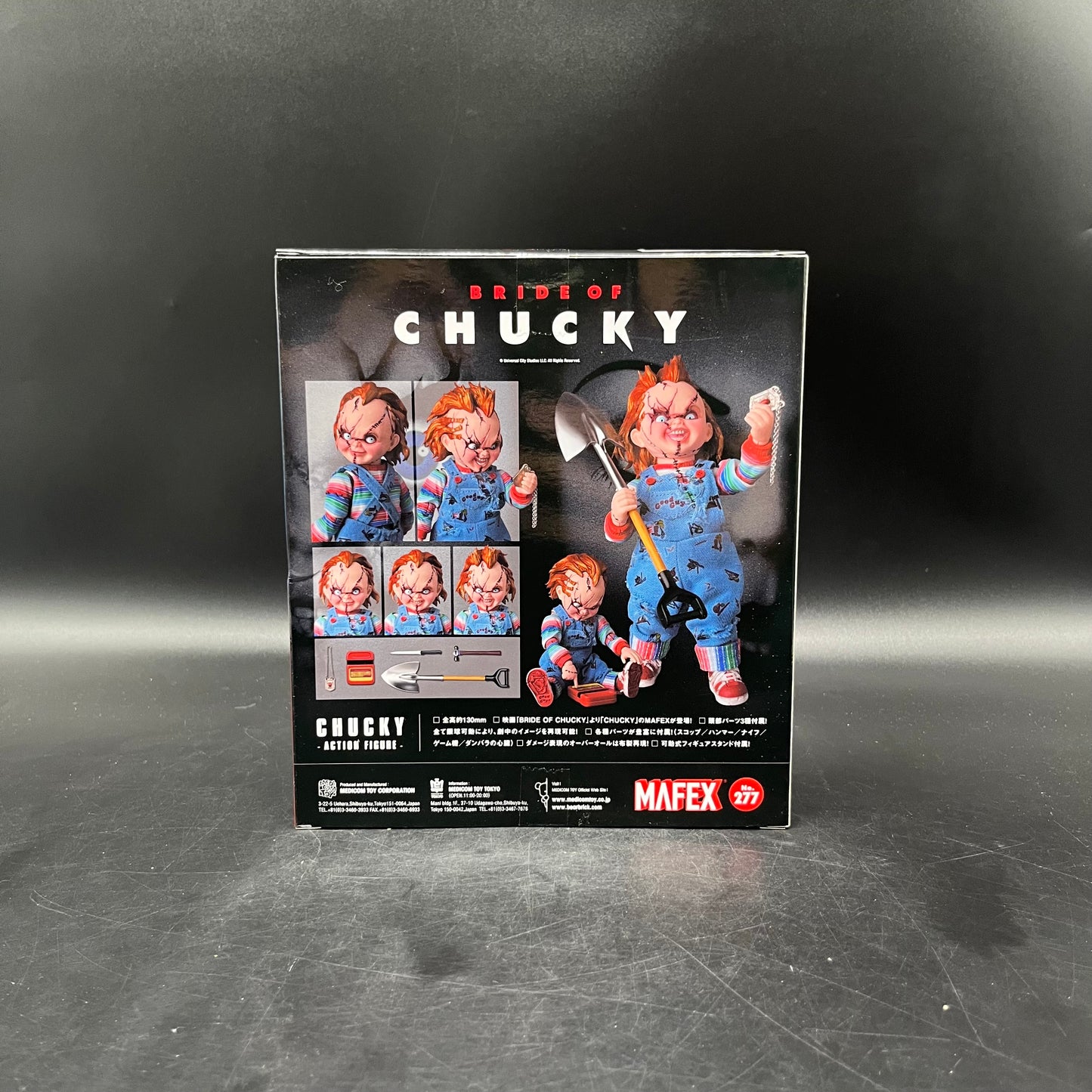 (IN STOCK) MAFEX Bride of Chucky: Chucky Action Figure