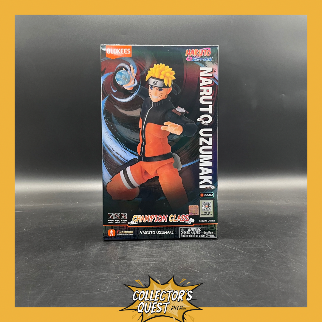 (IN STOCK) Blokees Naruto Shippuden CC02 Naruto Uzumaki Figure