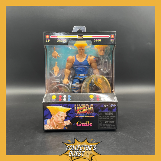 (IN STOCK) 36099 Jada Toys Street Fighter Guile Player 2 (Target Exclusive) Action Figure