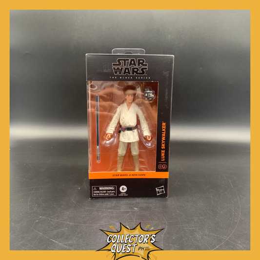 (IN STOCK) Star Wars The Black Series A New Hope Luke Skywalker Action Figure