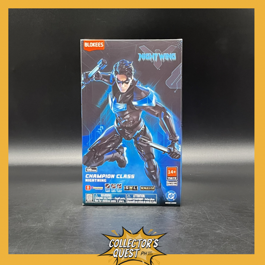 (IN STOCK) 75673 Blokees Champion Class DC Series Nightwing 1/12 Scale Model Kit