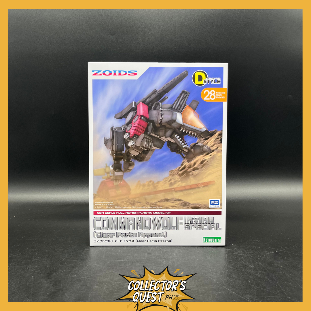 (IN STOCK) Kotobukiya D-Style Command Wolf Irvine Special [Clear Parts Append] Model Kit