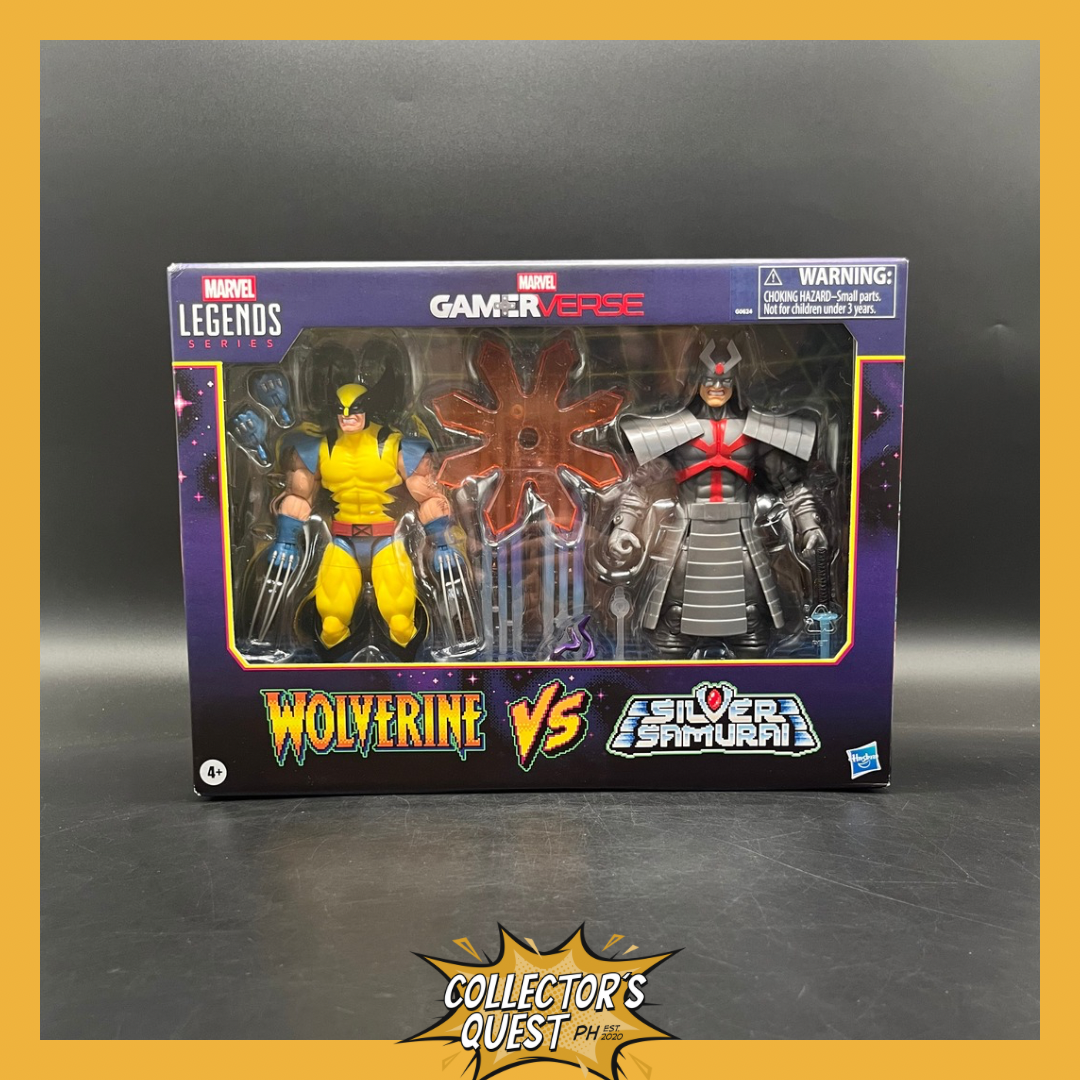 (IN STOCK) Marvel Legends Gamerverse Wolverine vs Marvel's Silver Samurai Action Figure
