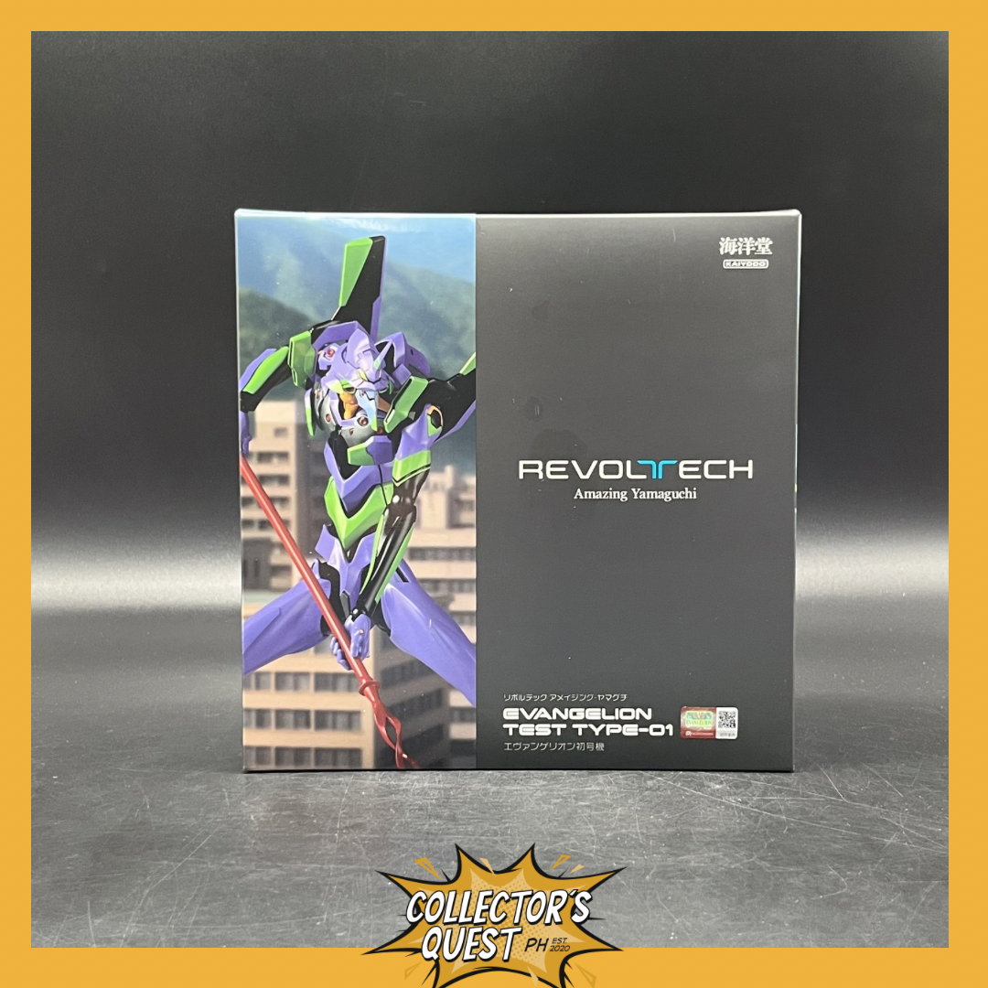 (IN STOCK) Kaiyodo Revoltech Evangelion Evolution EV-001 Evangelion Test Type-01 Action Figure