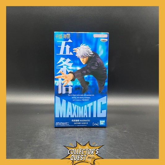 (IN STOCK) Banpresto Maximatic Series Jujutsu Kaisen Satoru Gojo Figure