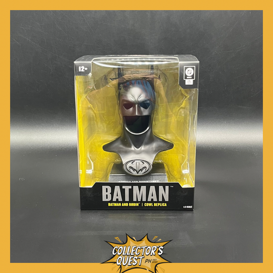(IN STOCK) Mcfarlane DC Direct 1/3  Prop Replica WV5 -Batman & Robin Cowl