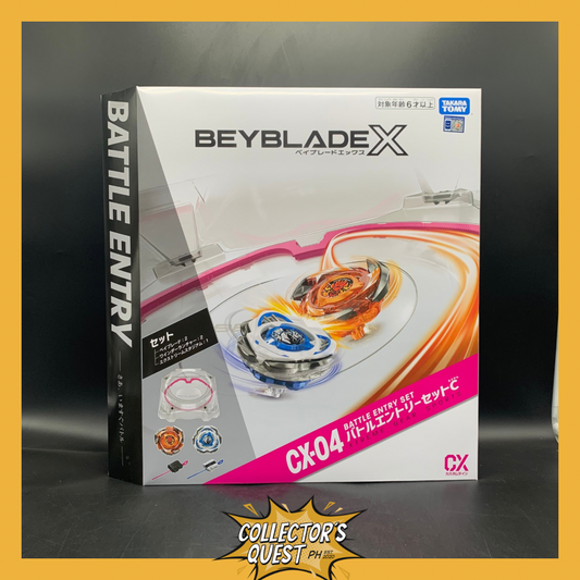 (IN STOCK) Beyblade X CX-04 Battle Entry Set