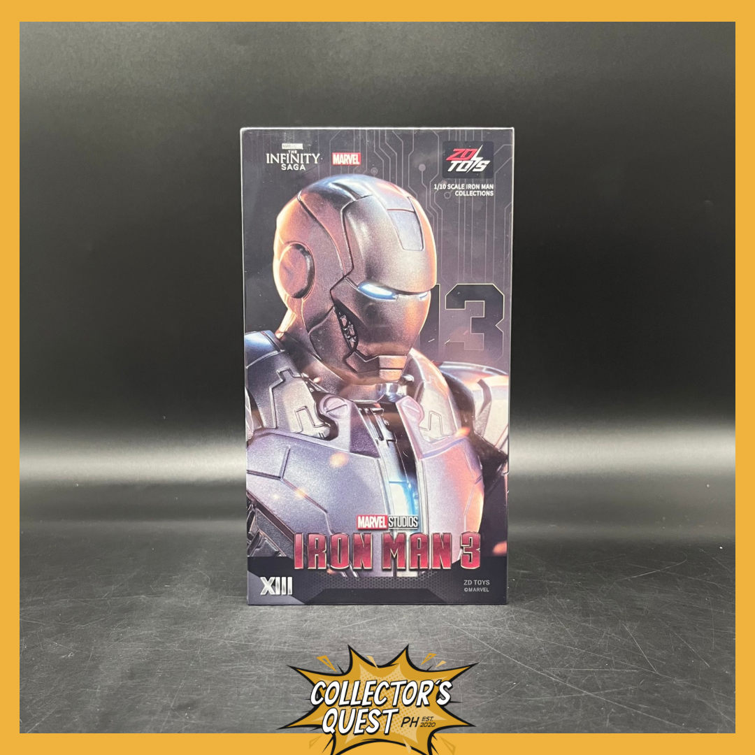 (IN STOCK) ZD Toys Marvel Iron Man Mark 13 1/10 Action Figure