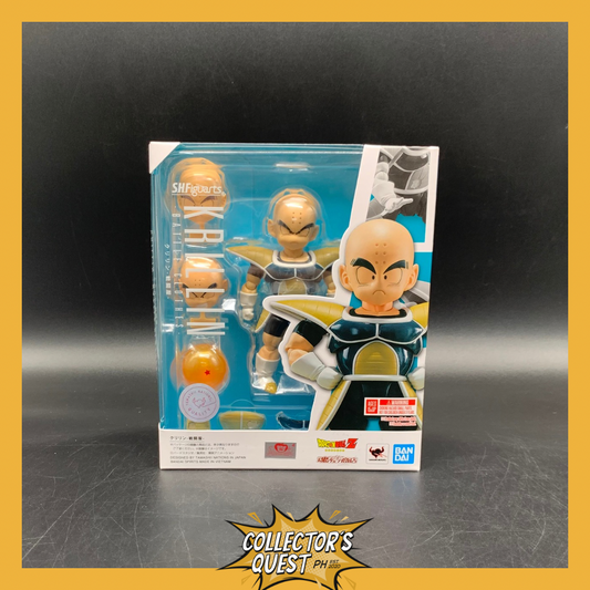 (IN STOCK) Bandai S.H.Figuarts Dragon Ball Z Krillin Battle Clothes Action Figure