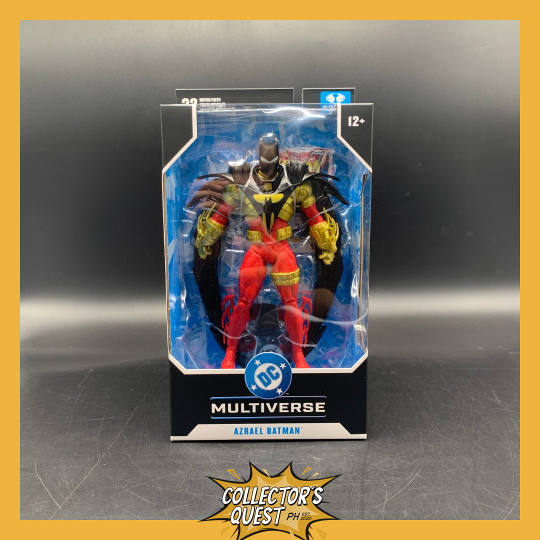 (IN STOCK) DC Multiverse Azrael Batman Knightquest Action Figure