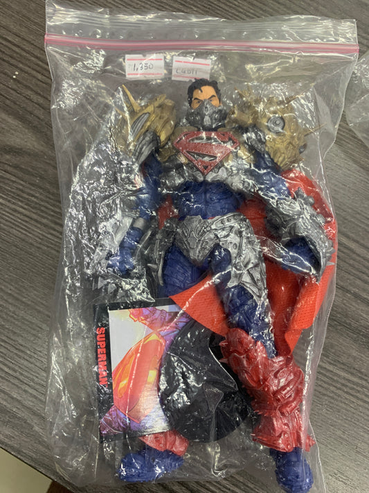 (LOOSE) DC Direct Page Punchers Superman (Ghost of Krypton) Action Figure
