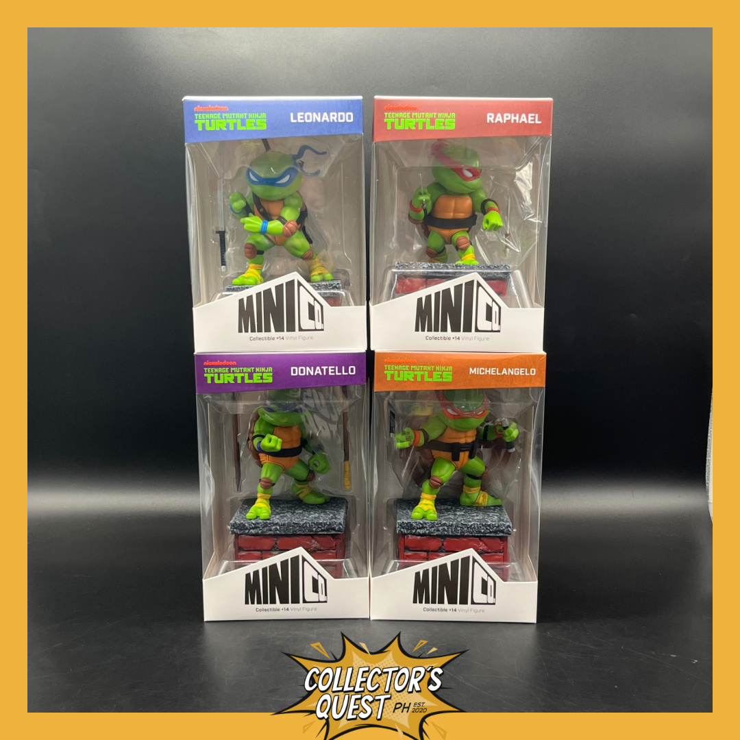 (IN STOCK) Iron Studios MINICO TMNT 2025 Event Exclusive Leonardo, Donatello, Michaelangelo, & Raphael
