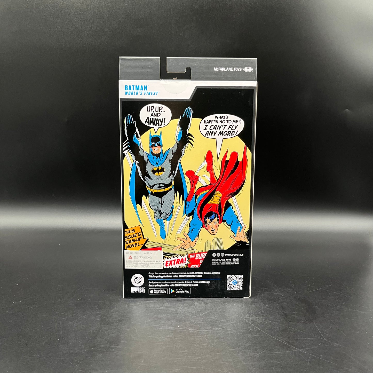 (IN STOCK) Mcfarlane DC Multiverse 7in - Batman (Neal Adam) (World Finest) Action Figure