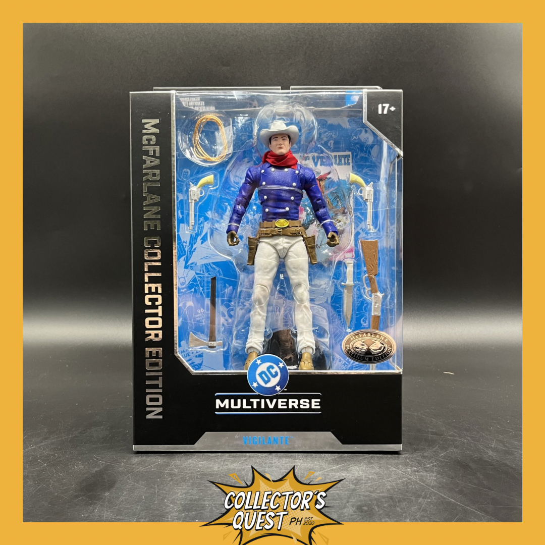 (IN STOCK) DC Mcfarlane Collector Edition 7IN WV14 -  #56 Vigilante (ALL STAR SQUADRON) (Chase) Action Figure