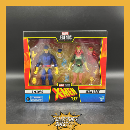 (IN STOCK) Marvel Legends X-Men '97 Cyclops and Jean Grey Action Figure 2-pack