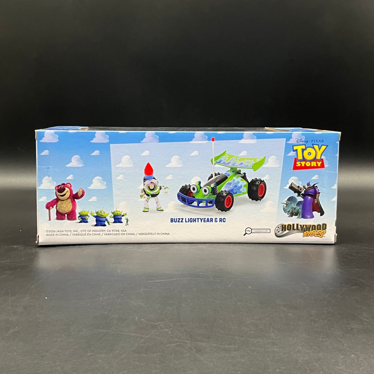 (IN STOCK) 36250 Jada Toys 1:24 Disney Pixar Toy Story RC Buggy Diecast Vehicle with Buzz Lightyear Figure