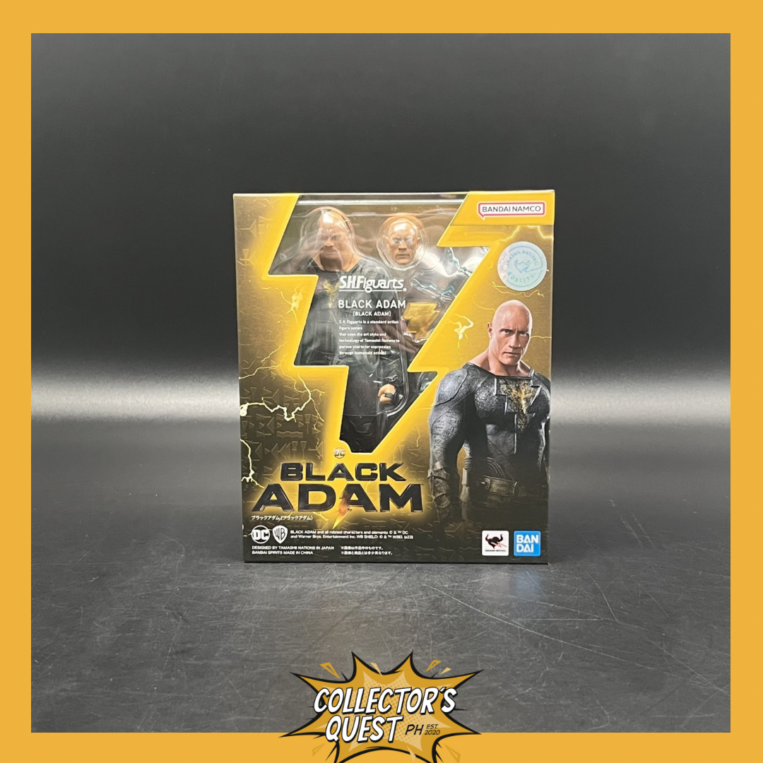 (IN STOCK)(REVIEW UNIT) Bandai Tamashii Nations SHFiguarts Black Adam Movie Black Adam Action Figure