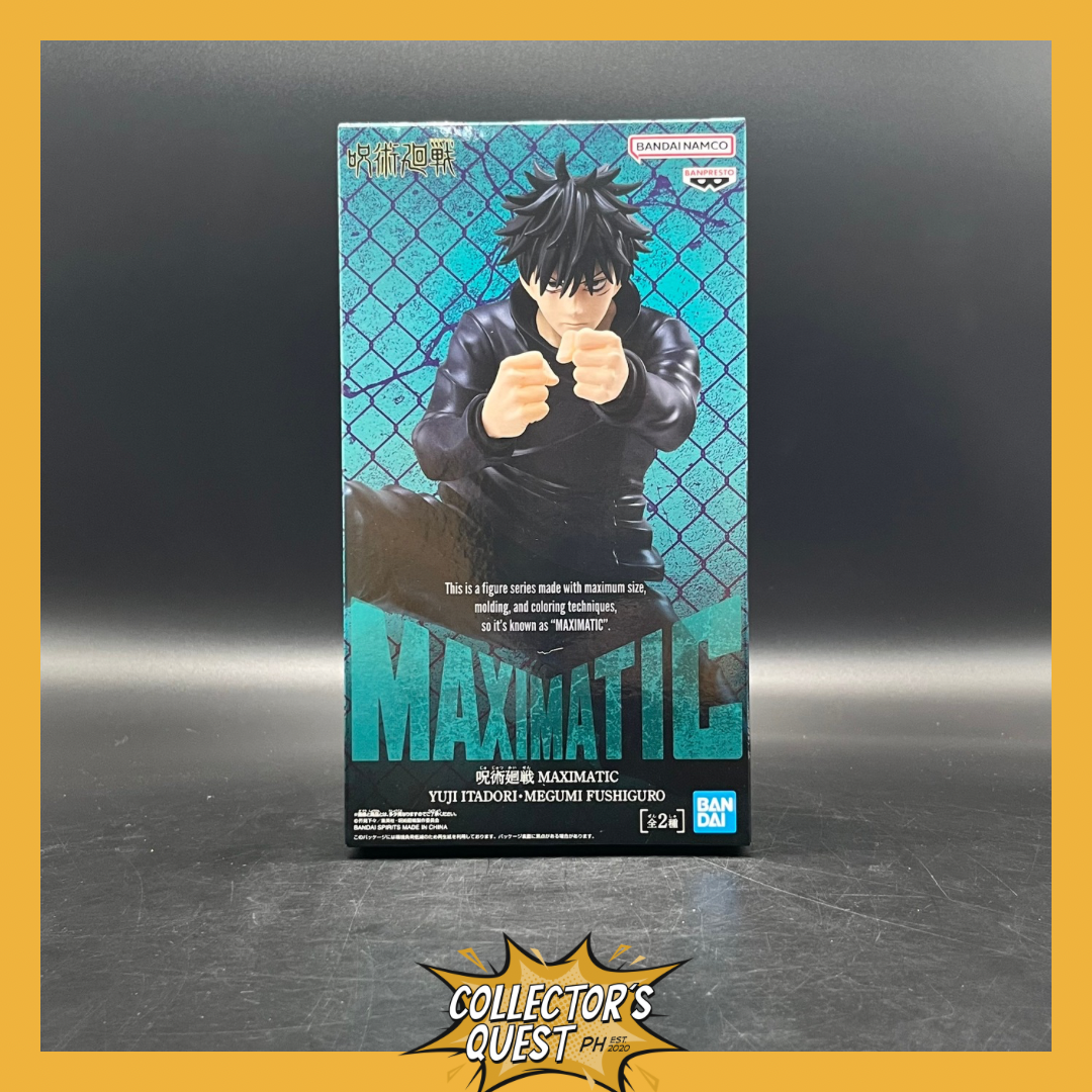 (IN STOCK) Banpresto Jujutsu Kaisen Maximatic The Megumi Fushiguro Figure