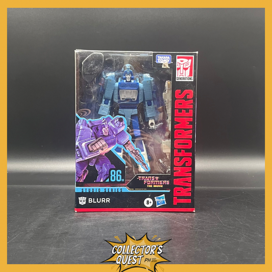 (IN STOCK) Transformers Studio Series Deluxe Blurr 1986 Movie 86-03 Action Figure