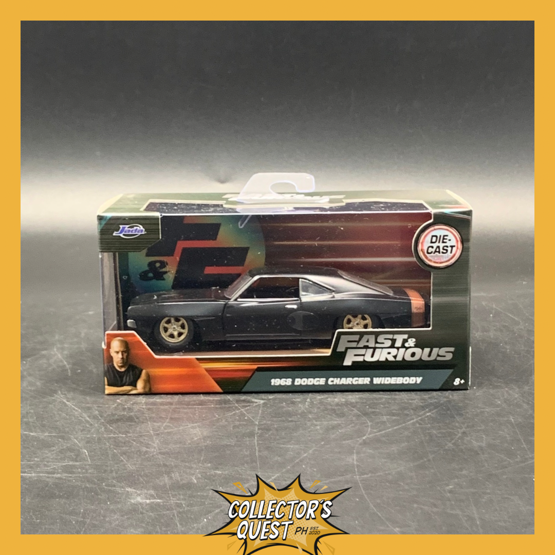 (IN STOCK) 33450 Jada Toys 1:32 Fast & Furious 9 1968 Dodge Charger Wide Body Diecast Vehicles