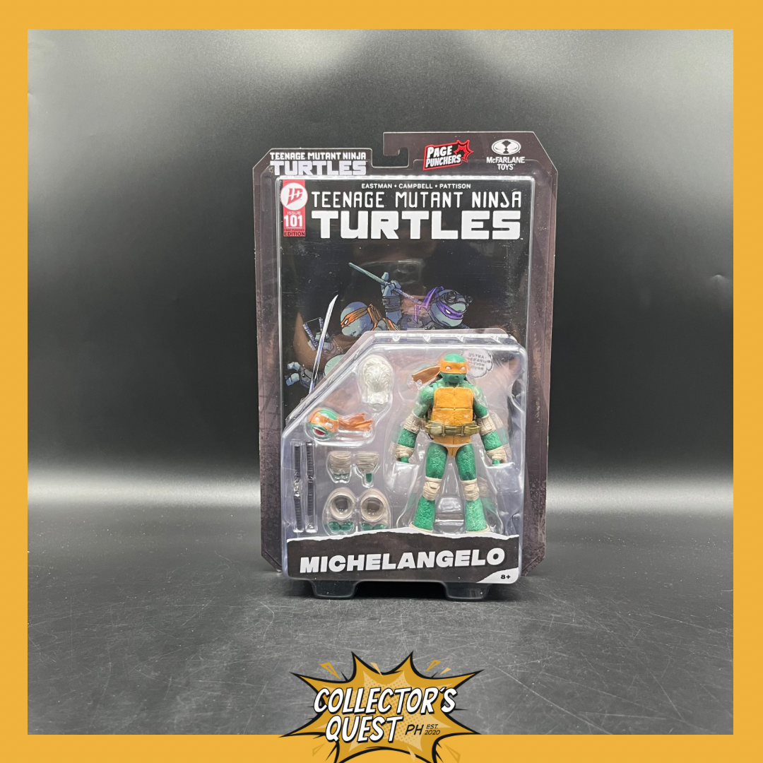 (IN STOCK) Mcfarlane Toys TMNT Teenage Mutant Ninja Turtles Michelangelo Action Figure