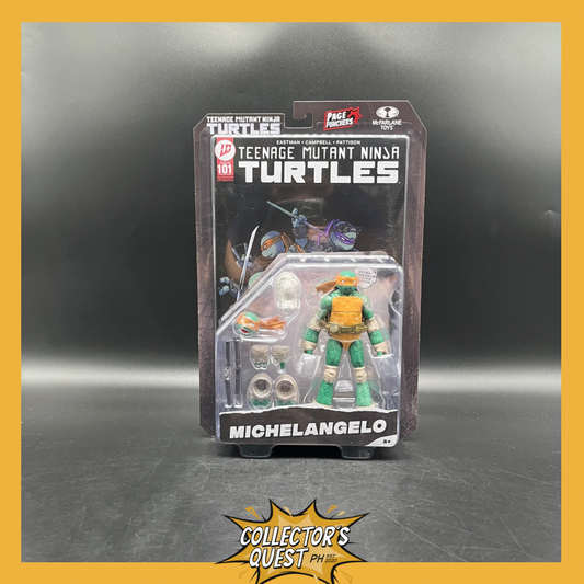 (IN STOCK) Mcfarlane Toys TMNT Teenage Mutant Ninja Turtles Michelangelo Action Figure