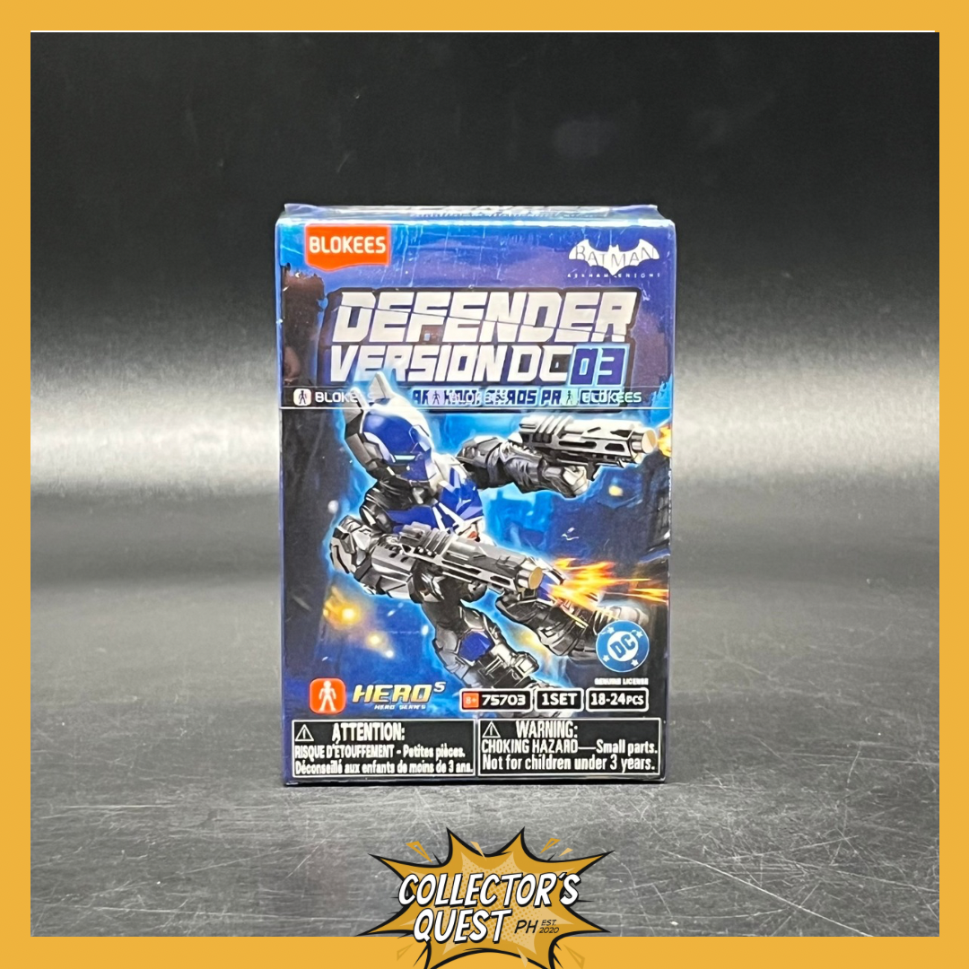 (IN STOCK) 75703 Blokees DC Defender Version 03 Arkham Chaos Prologue Model Kit Blindbox