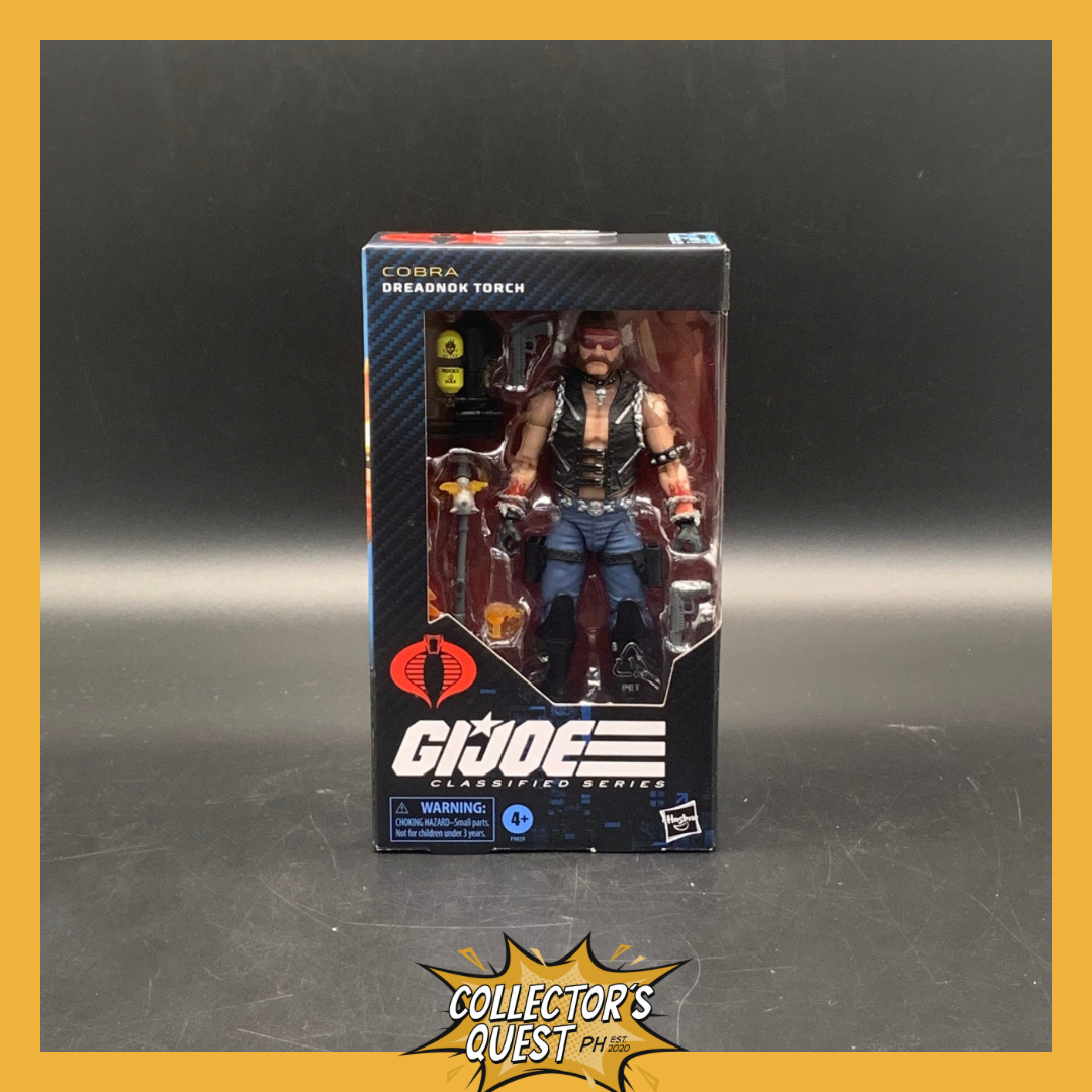 (IN STOCK) G.I. Joe Classified Series Dreadnok Torch Action Figure