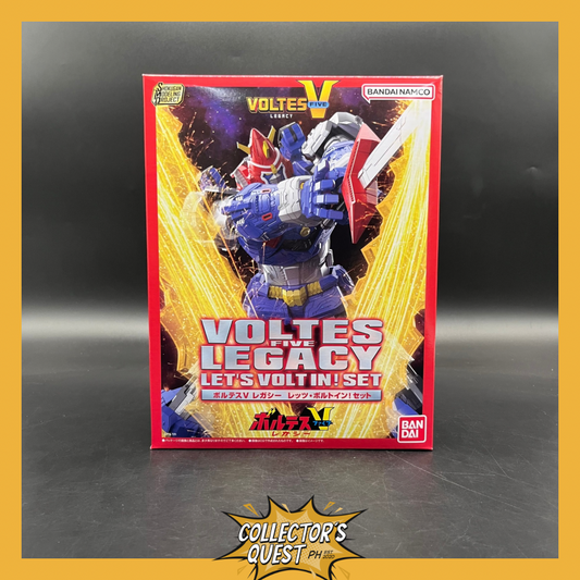 (IN STOCK) SMP [SHOKUGAN MODELING PROJECT] Voltes V Legacy Let's Volt-In Premium Version Set