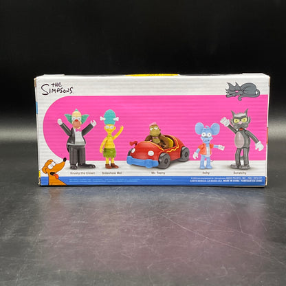 (IN STOCK) Jakks Pacific The Simpsons 2.5-Inch Scale Krusty the Clown Show Multipack Figure