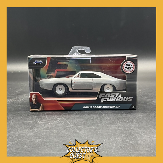 (IN STOCK) 97350 Jada Toys Fast & Furious 1:32 Scale 1968 Dodge Charger (Street) Bare Metal Vehicle