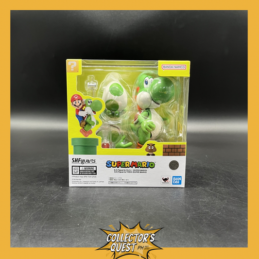 (IN STOCK) Bandai SHFiguarts SUPER MARIO: Yoshi Action Figure